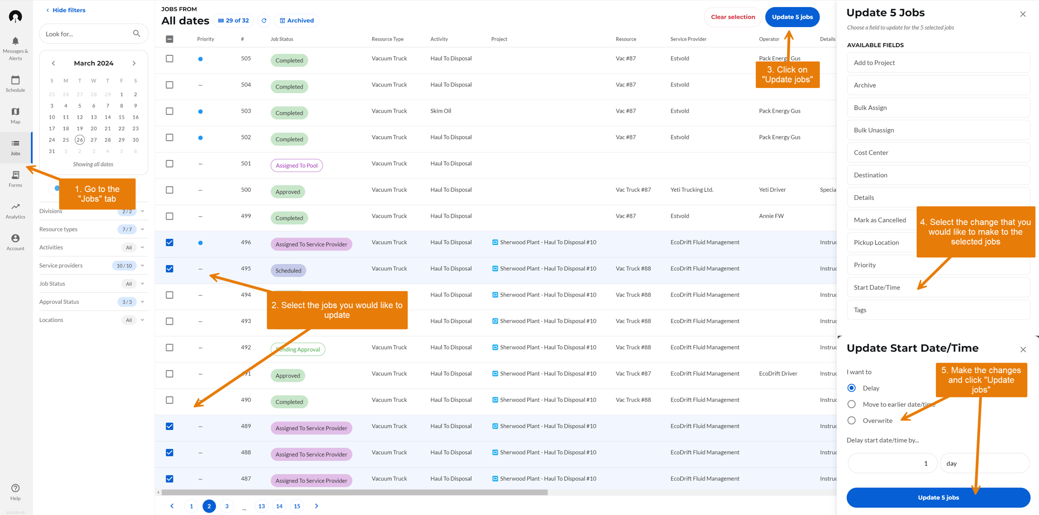 How to Create and Update a Recurring Job