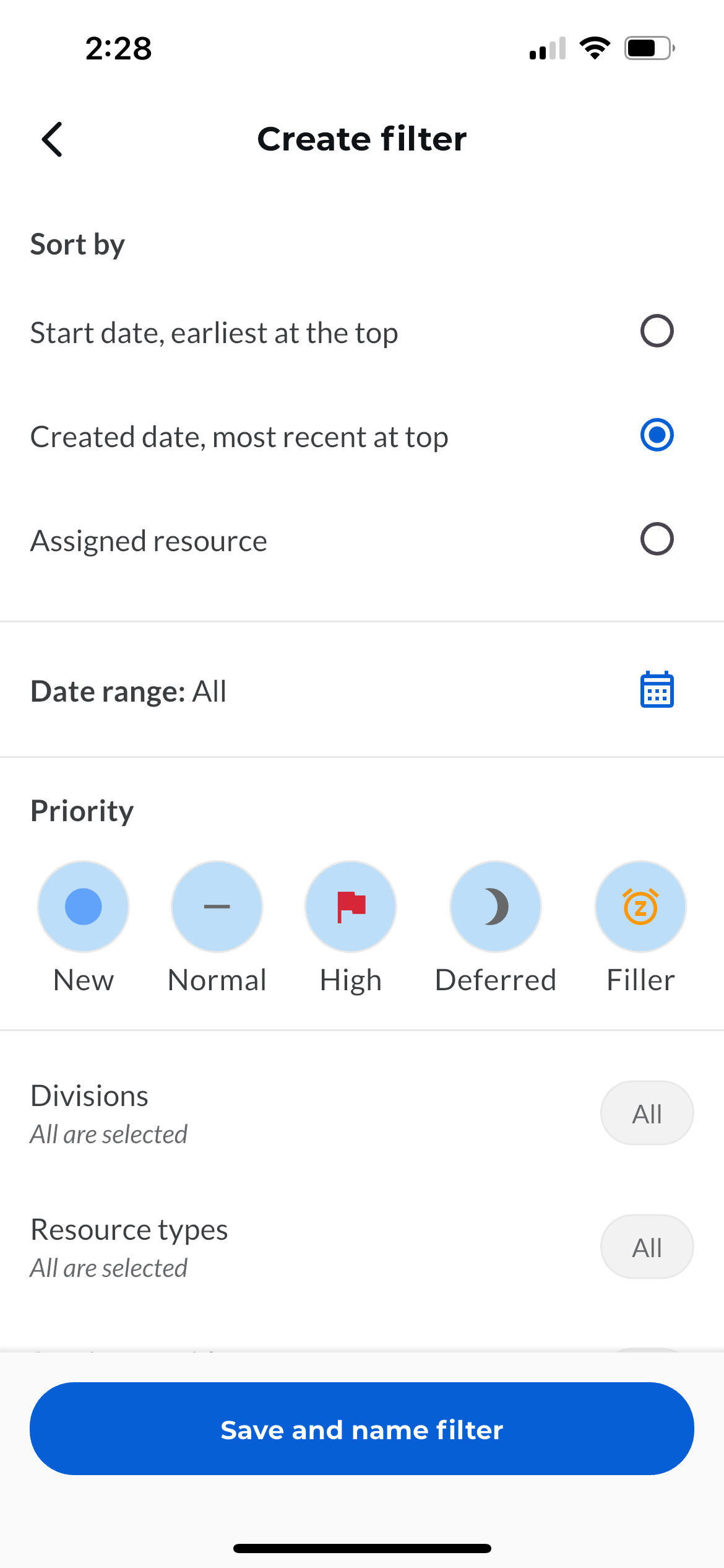 How to Use and Save Filters in the Mobile App?